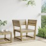 Silla de jardín madera impregnada de pino de , Sofás de exterior - Ref: Foro24-844678, Precio: 87,25 €, Descuento: %