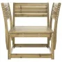 Silla de jardín madera impregnada de pino de , Sofás de exterior - Ref: Foro24-844678, Precio: 86,44 €, Descuento: %