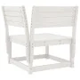 Sofá esquinero de jardín madera maciza pino blanco 73x73x78 cm de , Sofás de exterior - Ref: Foro24-844665, Precio: 80,25 €, ...