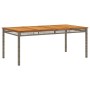 Set comedor jardín 7 pzas y cojines ratán sintético gris de , Conjuntos de jardín - Ref: Foro24-3213573, Precio: 482,12 €, De...