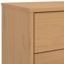 Mesita de noche OLDEN madera maciza de pino marrón de , Mesitas de noche - Ref: Foro24-358585, Precio: 105,56 €, Descuento: %