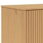 Aparador OLDEN madera maciza pino marrón y blanco 85x43x125 cm de , Aparadores - Ref: Foro24-358617, Precio: 303,15 €, Descue...