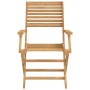 Sillas de jardín plegables 2 uds madera acacia 54,5x61,5x86,5cm de , Sillas de jardín - Ref: Foro24-365737, Precio: 120,30 €,...