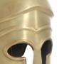 Réplica de casco de guerrero griego rol en vivo acero latón de vidaXL, Armas coleccionables - Ref: Foro24-286223, Precio: 87,...