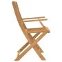 Sillas de jardín plegables 4 uds madera acacia 57,5x54,5x90 cm de , Sillas de jardín - Ref: Foro24-365742, Precio: 197,77 €, ...