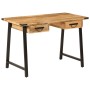 Escritorio con cajones madera mango maciza y hierro 105x55x70cm de , Sillas de oficina - Ref: Foro24-372733, Precio: 224,38 €...