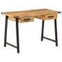 Escritorio con cajones madera mango maciza y hierro 105x55x70cm de , Sillas de oficina - Ref: Foro24-372733, Precio: 222,16 €...