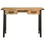 Escritorio con cajones madera mango maciza y hierro 105x55x70cm de , Sillas de oficina - Ref: Foro24-372733, Precio: 222,16 €...