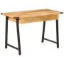Escritorio con cajones madera mango maciza y hierro 105x55x70cm de , Sillas de oficina - Ref: Foro24-372733, Precio: 224,38 €...