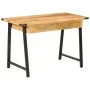Escritorio con cajones madera mango maciza y hierro 105x55x70cm de , Sillas de oficina - Ref: Foro24-372733, Precio: 222,16 €...