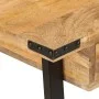 Escritorio con cajones madera mango maciza y hierro 105x55x70cm de , Sillas de oficina - Ref: Foro24-372733, Precio: 222,16 €...