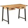 Escritorio con cajones madera mango maciza y hierro 105x55x70cm de , Sillas de oficina - Ref: Foro24-372733, Precio: 224,38 €...