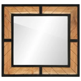 Espejo de baño de madera maciza de acacia 60x1x55 cm de , Muebles de baño - Ref: Foro24-372750, Precio: 54,46 €, Descuento: %