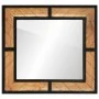 Espejo de baño de madera maciza de acacia 60x1x55 cm de , Muebles de baño - Ref: Foro24-372750, Precio: 54,46 €, Descuento: %