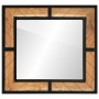 Espejo de baño de madera maciza de acacia 60x1x55 cm de , Muebles de baño - Ref: Foro24-372750, Precio: 55,04 €, Descuento: %