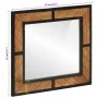 Espejo de baño de madera maciza de acacia 60x1x55 cm de , Muebles de baño - Ref: Foro24-372750, Precio: 54,46 €, Descuento: %