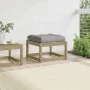 Taburete de jardín con cojines madera impregnada de pino de , Sofás de exterior - Ref: Foro24-844703, Precio: 55,89 €, Descue...