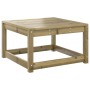 Taburete de jardín con cojines madera impregnada de pino de , Sofás de exterior - Ref: Foro24-844703, Precio: 56,65 €, Descue...