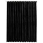 Blackout curtain with hooks black velvet 290x245 cm by vidaXL, Curtains and curtains - Ref: Foro24-134495, Price: 64,98 €, Di...