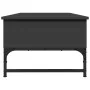 Mesa de centro de madera ingeniería y metal negro 100x50x35 cm de , Mesas de centro - Ref: Foro24-845391, Precio: 76,35 €, De...