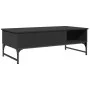 Mesa de centro de madera ingeniería y metal negro 100x50x35 cm de , Mesas de centro - Ref: Foro24-845391, Precio: 76,35 €, De...
