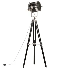 Stehleuchte mit Stativ aus massivem schwarzem Mangoholz 171 cm von vidaXL, Lampen - Ref: Foro24-286105, Preis: 201,07 €, Raba...