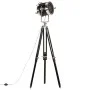 Lámpara de suelo con trípode madera maciza mango negro 171 cm de vidaXL, Lámparas - Ref: Foro24-286105, Precio: 201,07 €, Des...