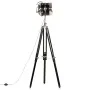 Lámpara de suelo con trípode madera maciza mango negro 171 cm de vidaXL, Lámparas - Ref: Foro24-286105, Precio: 201,07 €, Des...
