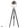 Lámpara de suelo con trípode madera maciza mango negro 171 cm de vidaXL, Lámparas - Ref: Foro24-286105, Precio: 201,07 €, Des...