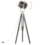 Lámpara de suelo con trípode madera maciza mango negro 171 cm de vidaXL, Lámparas - Ref: Foro24-286105, Precio: 201,07 €, Des...