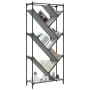 Estantería madera ingeniería y metal gris Sonoma 79x30x180 cm de , Librerías y estanterías - Ref: Foro24-845434, Precio: 97,8...