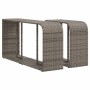 Set de sofás de jardín 10 pzas con cojines ratán sintético gris de , Conjuntos de jardín - Ref: Foro24-3228900, Precio: 532,7...