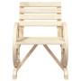 Silla de jardín de madera maciza de abeto 58x58x78,5 cm de , Sillas de jardín - Ref: Foro24-365099, Precio: 92,14 €, Descuent...