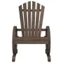 Adirondack garden armchairs 2 pcs solid fir wood by , Garden chairs - Ref: Foro24-365092, Price: 214,88 €, Discount: %