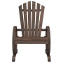 Sillones de jardín Adirondack 2 uds madera maciza de abeto de , Sillas de jardín - Ref: Foro24-365092, Precio: 203,69 €, Desc...