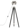 Lámpara de suelo con trípode madera maciza de mango negro 97 cm de vidaXL, Lámparas - Ref: Foro24-286110, Precio: 95,95 €, De...