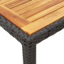 Set comedor de jardín 3 pzas con cojines ratán sintético negro de , Conjuntos de jardín - Ref: Foro24-3211860, Precio: 320,27...