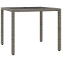 Set comedor de jardín 5 piezas con cojines ratán sintético gris de , Conjuntos de jardín - Ref: Foro24-3211855, Precio: 546,0...