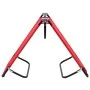 Klappbare Sonnenliege aus rotem Stahl von vidaXL, Liegen - Ref: Foro24-47756, Preis: 58,48 €, Rabatt: %