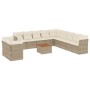 Set de sofás de jardín 12 pzas y cojines ratán sintético marrón de , Conjuntos de jardín - Ref: Foro24-3256058, Precio: 890,0...