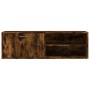 Mueble de TV madera de ingeniería roble ahumado 120x34x37 cm de , Muebles TV - Ref: Foro24-833548, Precio: 55,91 €, Descuento: %