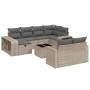 Set de sofás de jardín 11 pzas y cojines ratán sintético gris de , Conjuntos de jardín - Ref: Foro24-3266250, Precio: 583,64 ...