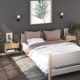 Mesita de noche de pared roble Sonoma de vidaXL, Mesitas de noche - Ref: Foro24-810959, Precio: 39,16 €, Descuento: %