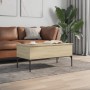 Mesa de centro madera ingeniería metal roble Sonoma 100x50x45cm de , Mesas de centro - Ref: Foro24-845412, Precio: 57,00 €, D...