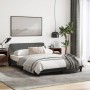 Estructura de cama con cabecero de tela gris oscuro 120x200 cm de , Camas y somieres - Ref: Foro24-373146, Precio: 140,02 €, ...