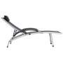 Aluminum and black textilene sun lounger by vidaXL, Loungers - Ref: Foro24-47792, Price: 180,54 €, Discount: %