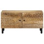 Mesa de centro de madera maciza de mango 80x50x40 cm de , Mesas de centro - Ref: Foro24-356896, Precio: 81,02 €, Descuento: %