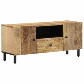 Mueble de TV madera maciza de mango 105x33x46 cm de , Muebles TV - Ref: Foro24-356905, Precio: 89,08 €, Descuento: %