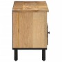 Mueble de TV madera maciza de mango 100x33x46 cm de , Muebles TV - Ref: Foro24-356907, Precio: 69,45 €, Descuento: %