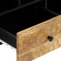Mueble de TV madera maciza de mango 100x33x46 cm de , Muebles TV - Ref: Foro24-356907, Precio: 69,45 €, Descuento: %